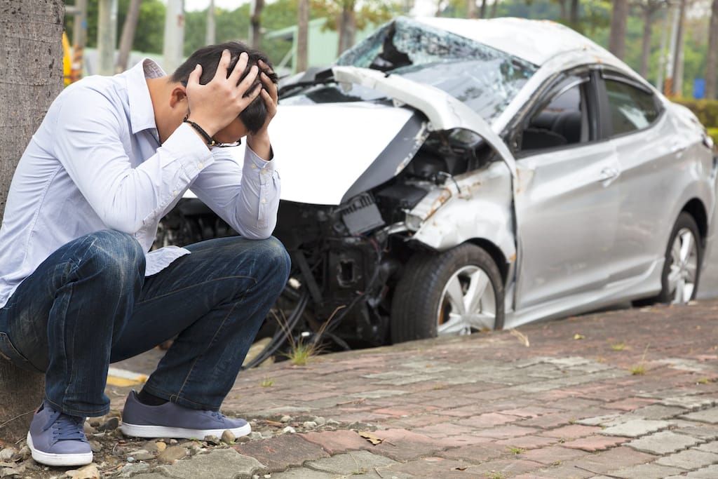 delit de fuite apres accident de voiture